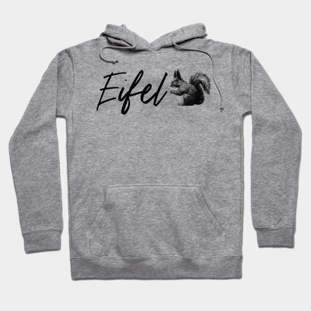 Eifel Eichhörnchen Natur Hoodie by Foxxy Merch